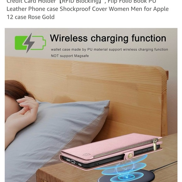 XcaseBar for IPhone 12/12 pro. 6.1 rose gold - Picture 3 of 10